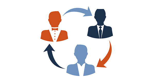 icono hombres de negocios