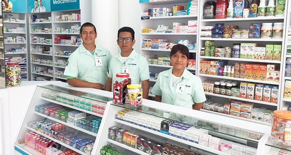 Empleados de farmacia GI