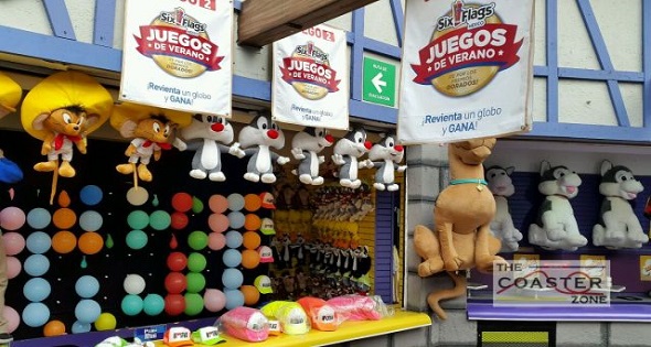 peluches de six flags