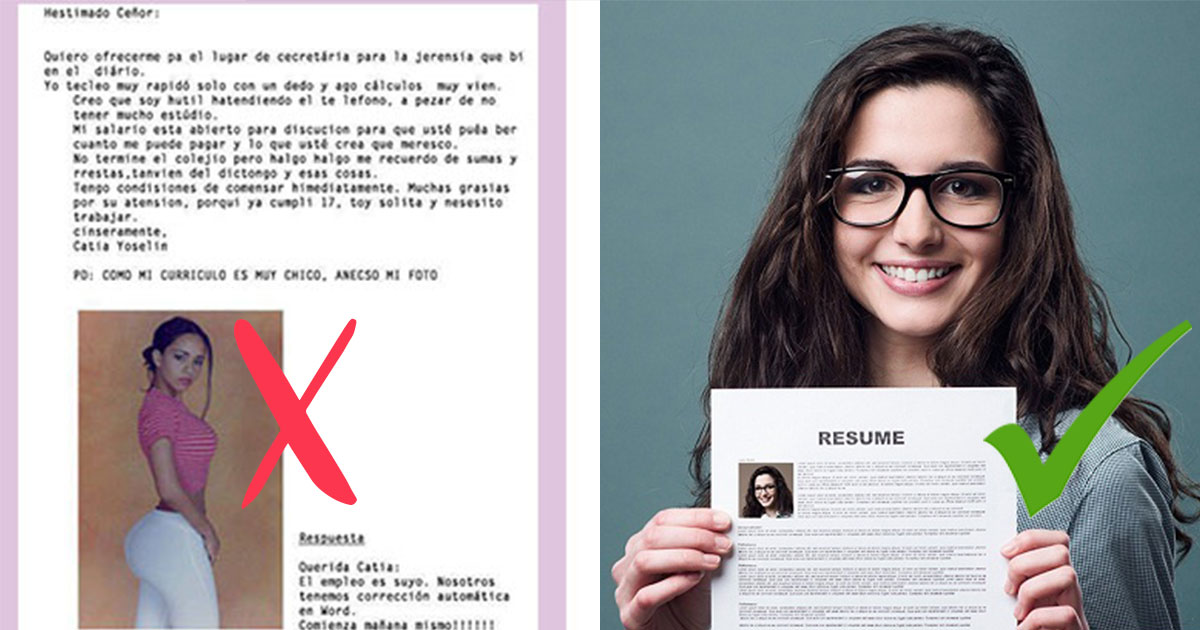 Curriculum vitae mujeres 07 image