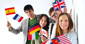 Estudiantes de distintos países