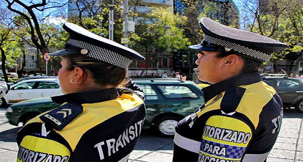 policía de tránsito