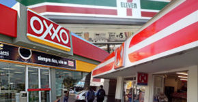 Fachada de oxxo, 7 eleven, circulo k