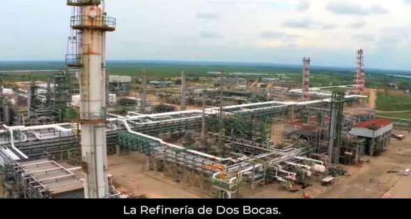 Refinería en Dos Bocas
